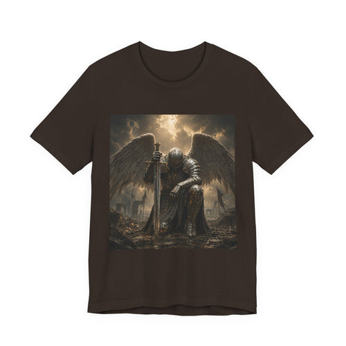 Angel Knight T-Shirt — Gothic Dark  Armor Tee