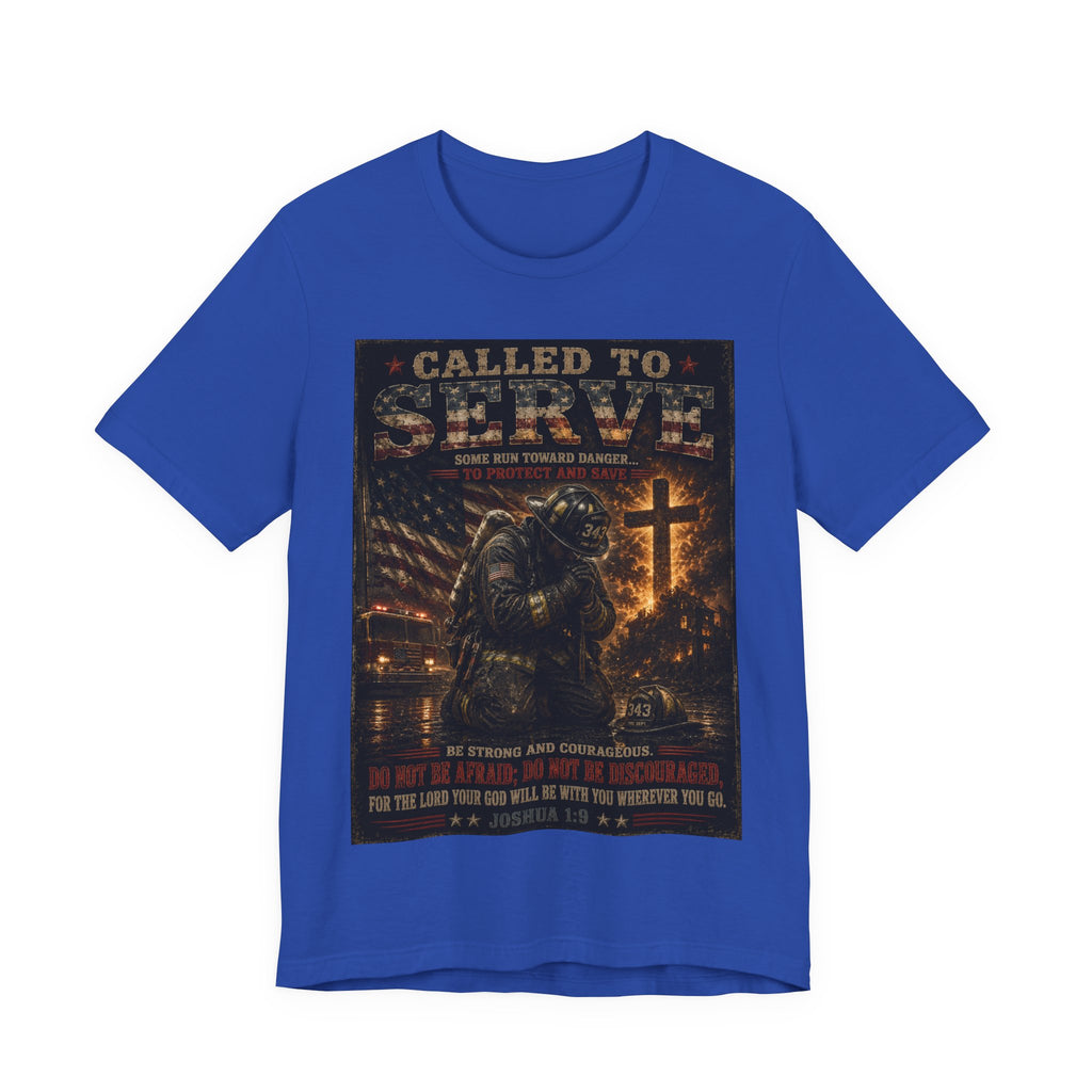Called to Serve Graphic Tee — Military Christian Prayer T-Shirt