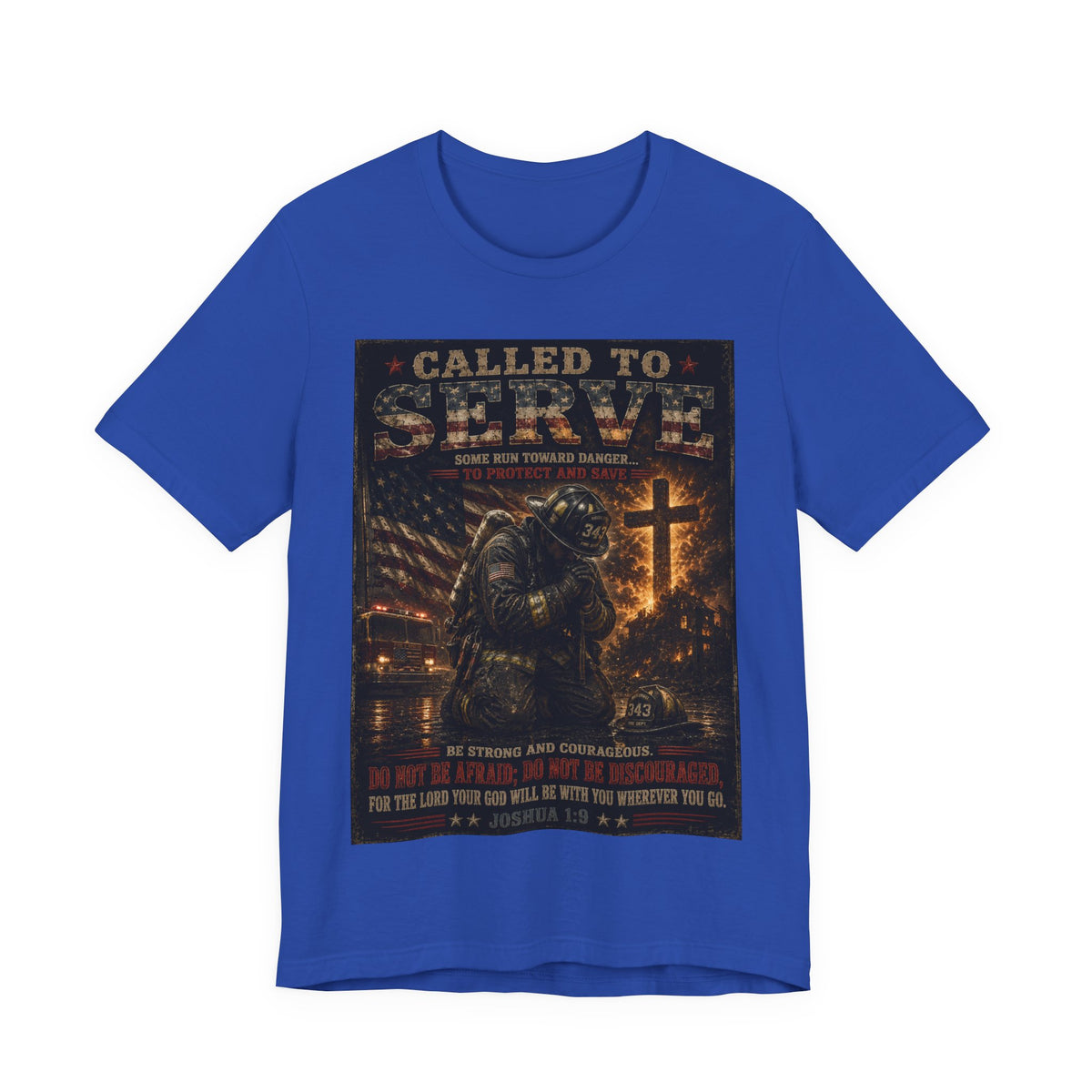 Called to Serve Graphic Tee — Military Christian Prayer T-Shirt