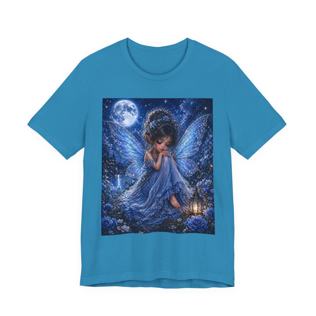 Blue Moon Fairy T-Shirt — Nighttime Fantasy Angel Tee
