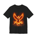 Phoenix Fire Graphic Tee — Rising Flame Mythical Bird T-Shirt