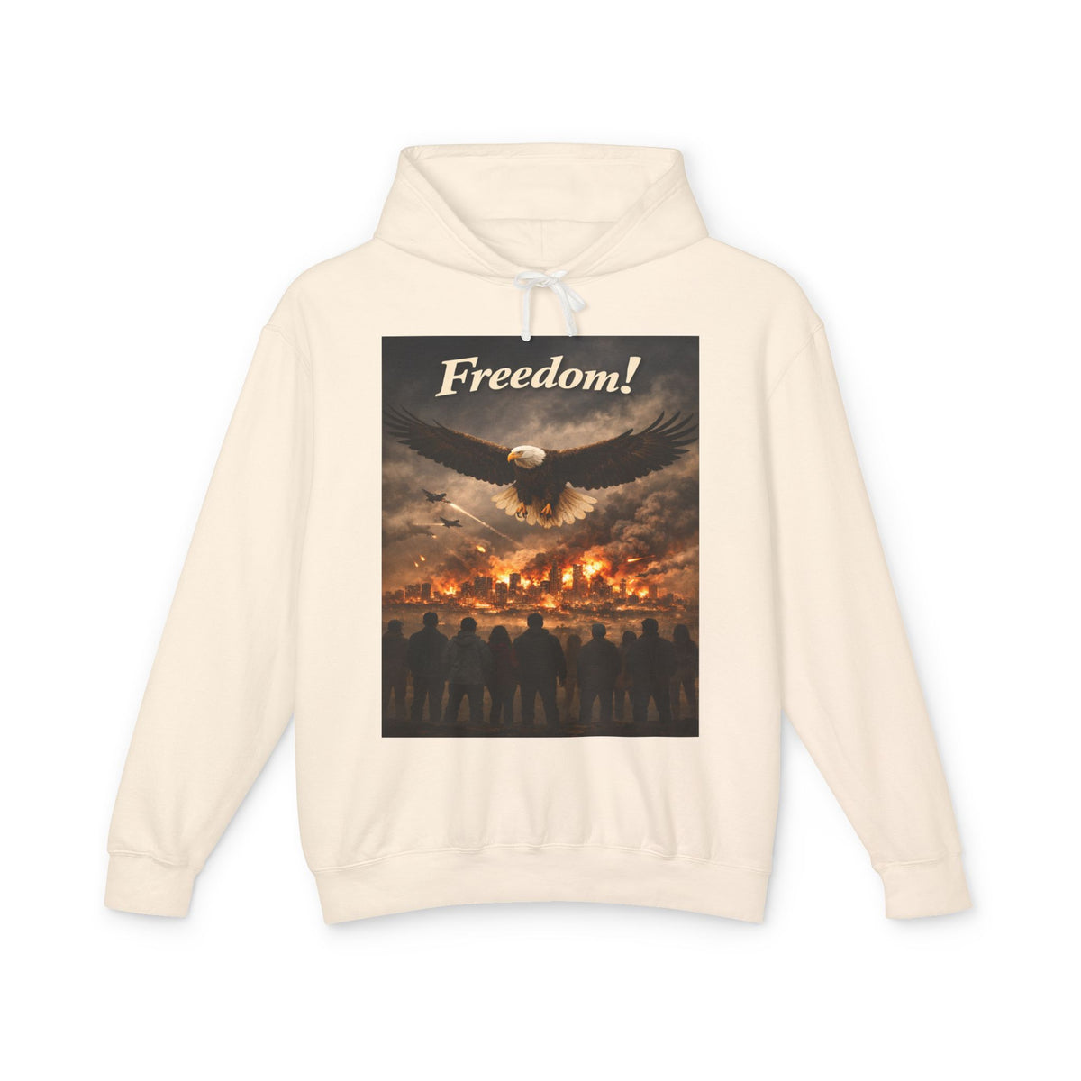 Freedom Eagle Hoodie — Patriotic Eagle Graphic Pullover