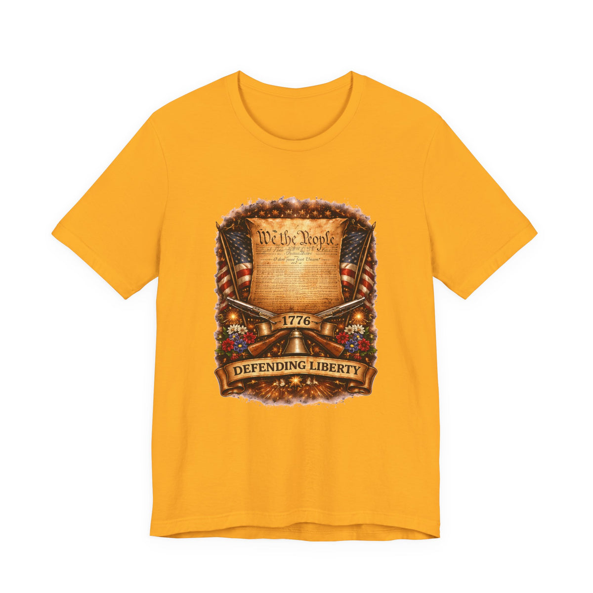 Patriotic "We the People" T-Shirt — Defending Liberty 1776 Tee