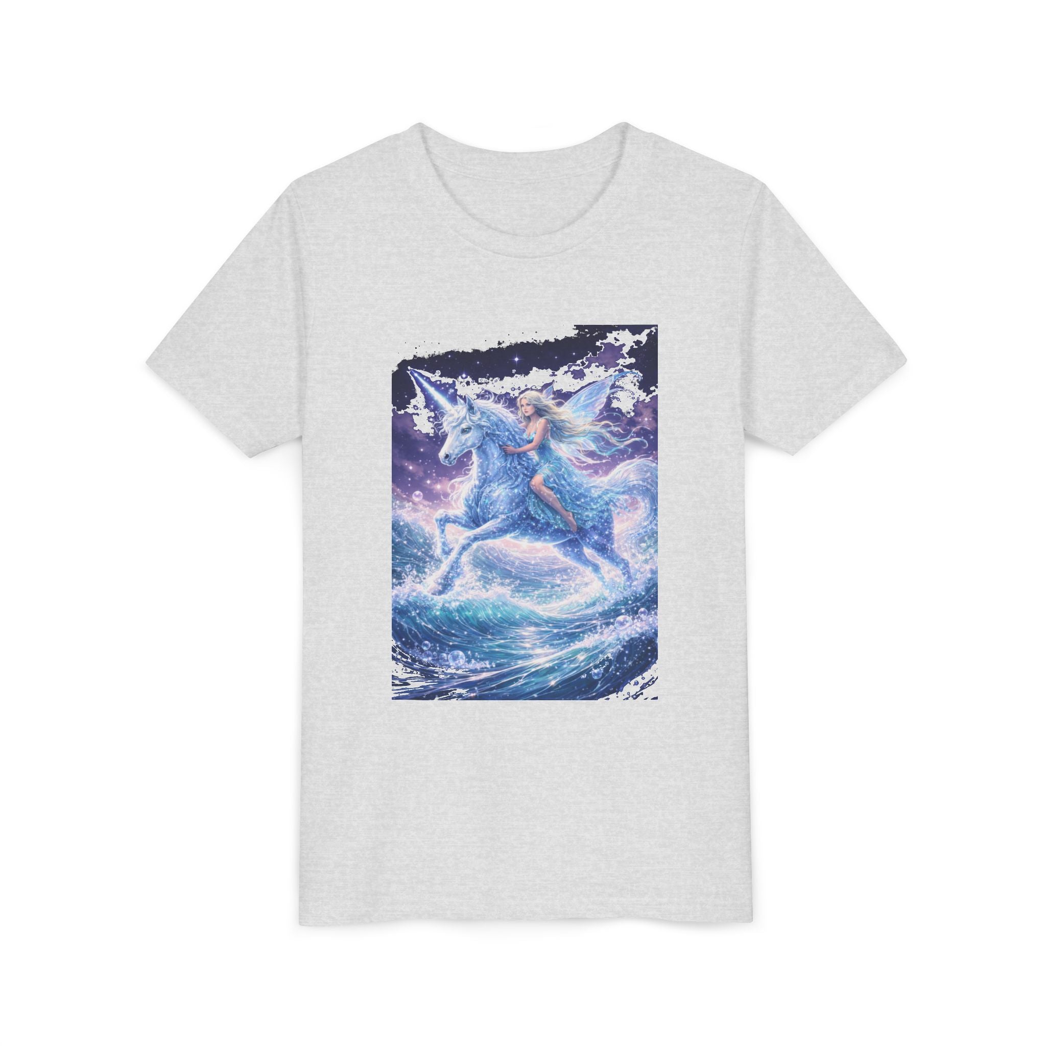 Youth Tee — Magical Unicorn Rider Fantasy Shirt