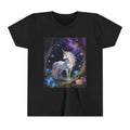 Youth Unicorn Tee — Magical Night Forest Unicorn Graphic Shirt
