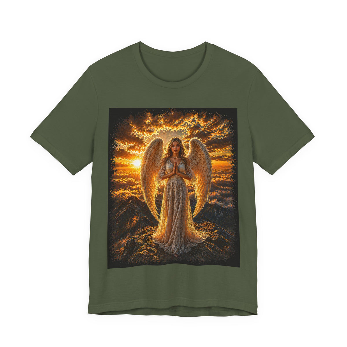 Angel Wings T‑Shirt — Heavenly Guardian Graphic Tee