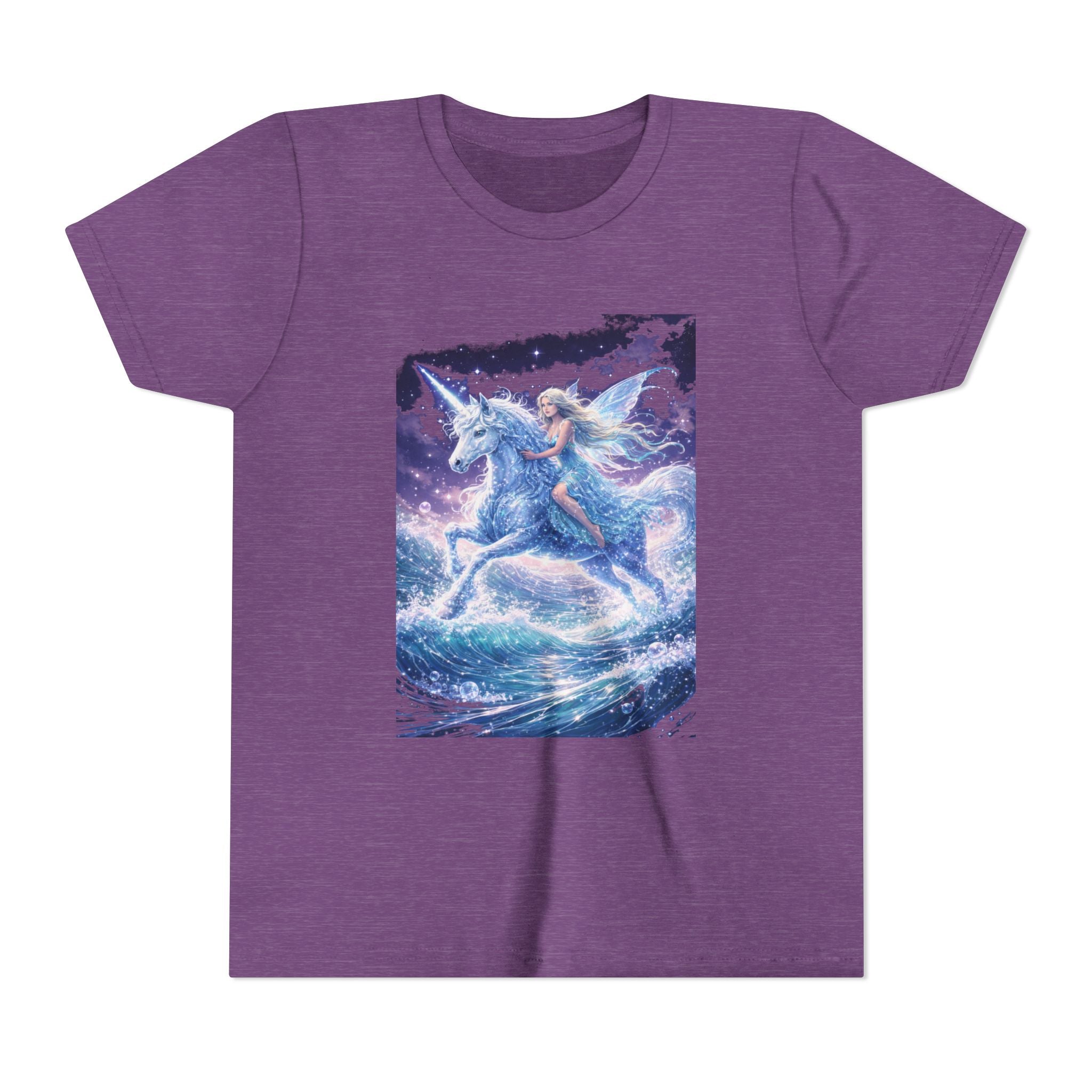 Youth Tee — Magical Unicorn Rider Fantasy Shirt