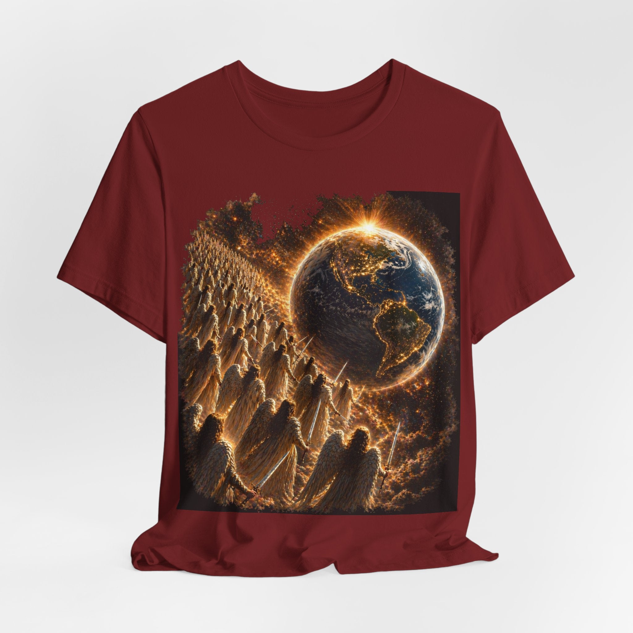 Angles coming back to Earth  Graphic Tee — To fight evil at the end of times!