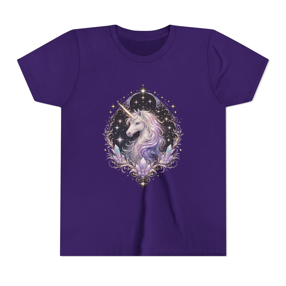 Youth Unicorn Tee — Magical Sparkle Design for Kids