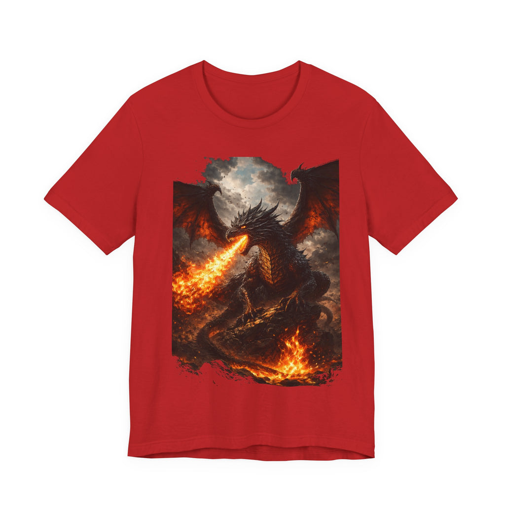 Dragon Fire T‑Shirt — Fiery Fantasy Graphic Tee