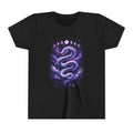 Youth Tee — Celestial Serpent Moon Phases Graphic