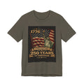 T-Shirt — 1776 Forever Free: 250 Years of Freedom Patriotic American Flag & Statue of Liberty Tee — Independence Day / 4th of July Shirt