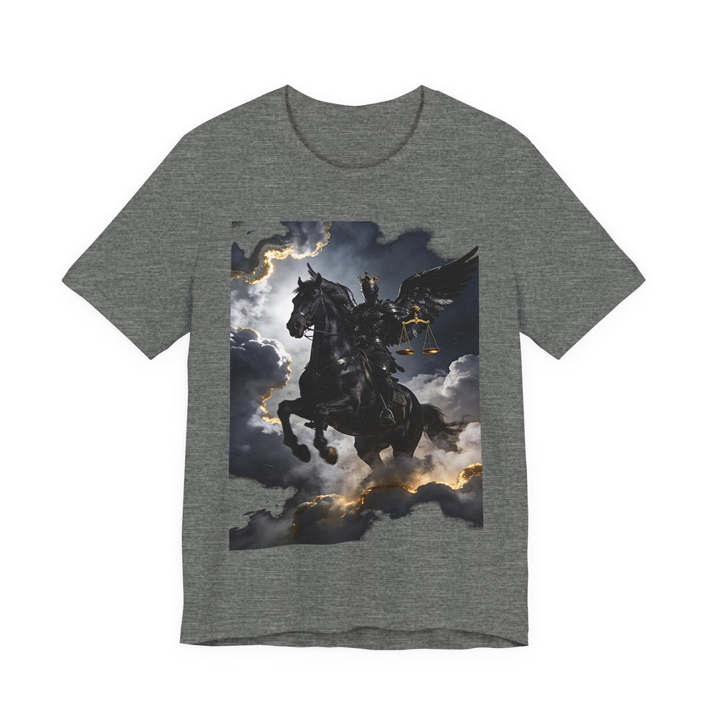 The black horse from Revelation 6:5-6 One of four T-shirt