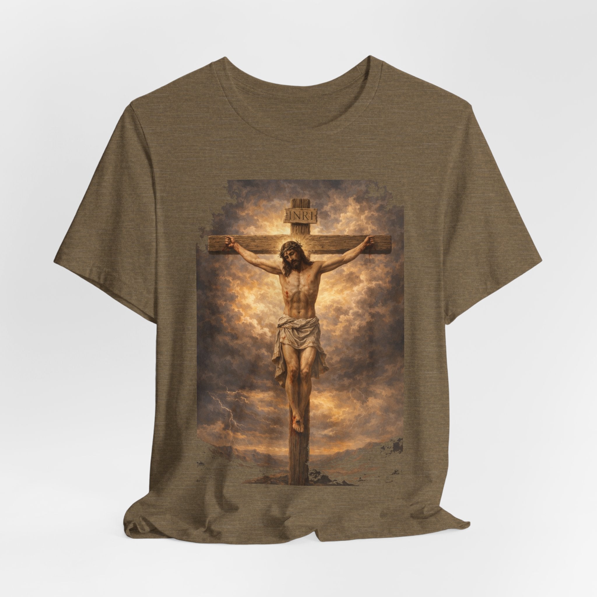 Crucifixion Jesus T‑Shirt — 3:16 Religious Christian Graphic Tee for Easter & Faith