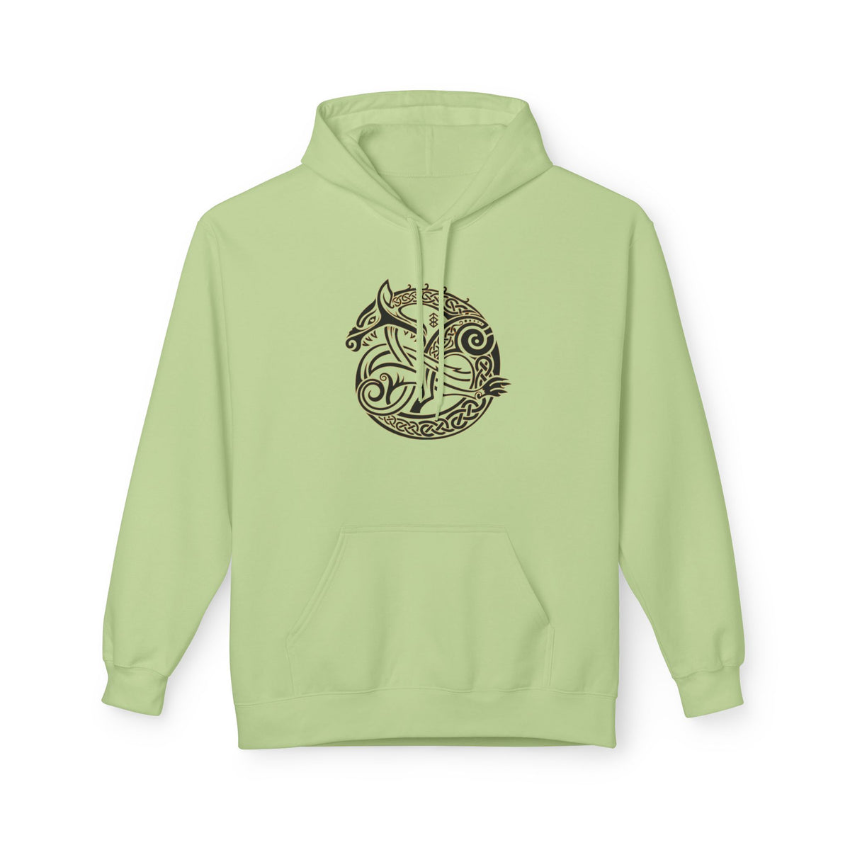 The Wolf – A Symbol of Power, Destruction, and Loyalty-Hoodie