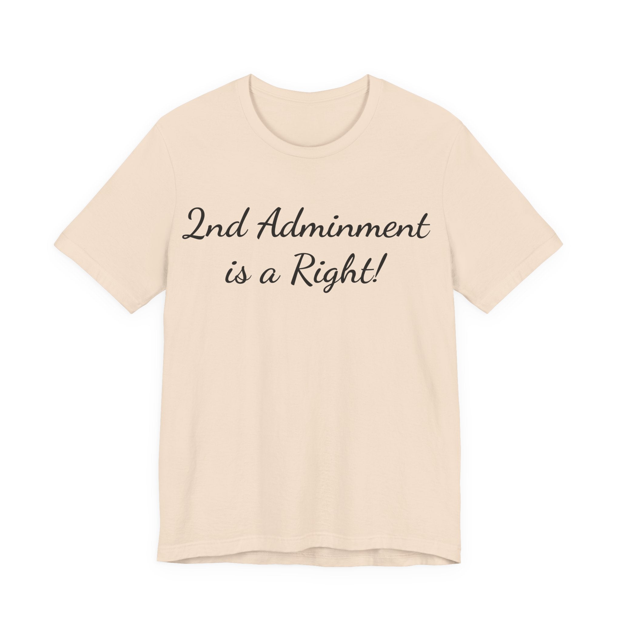 2nd Amendment Is a Right T-Shirt — Pro-Gun Rights Patriotic Tee