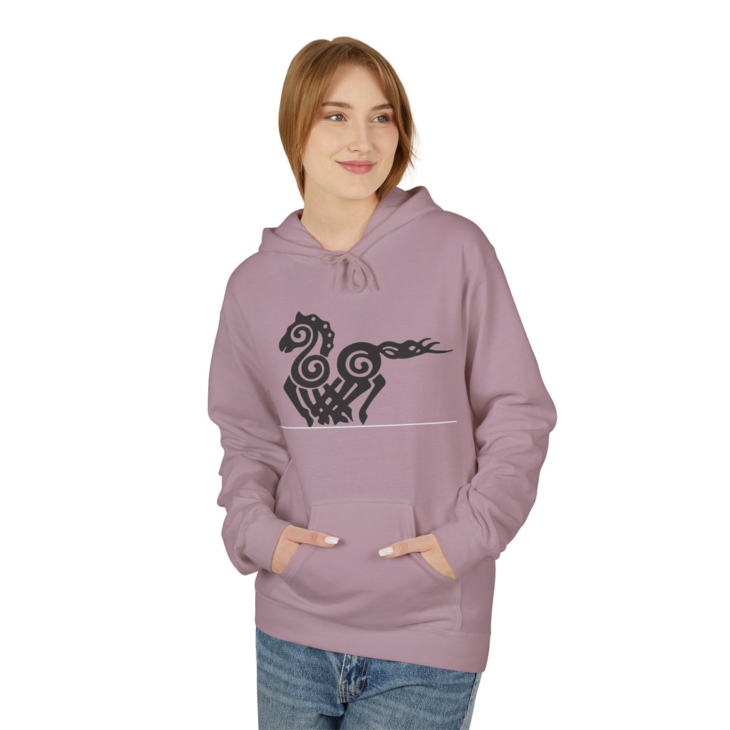 Viking Tribal Hoodie - Nordic Norse Myth Design