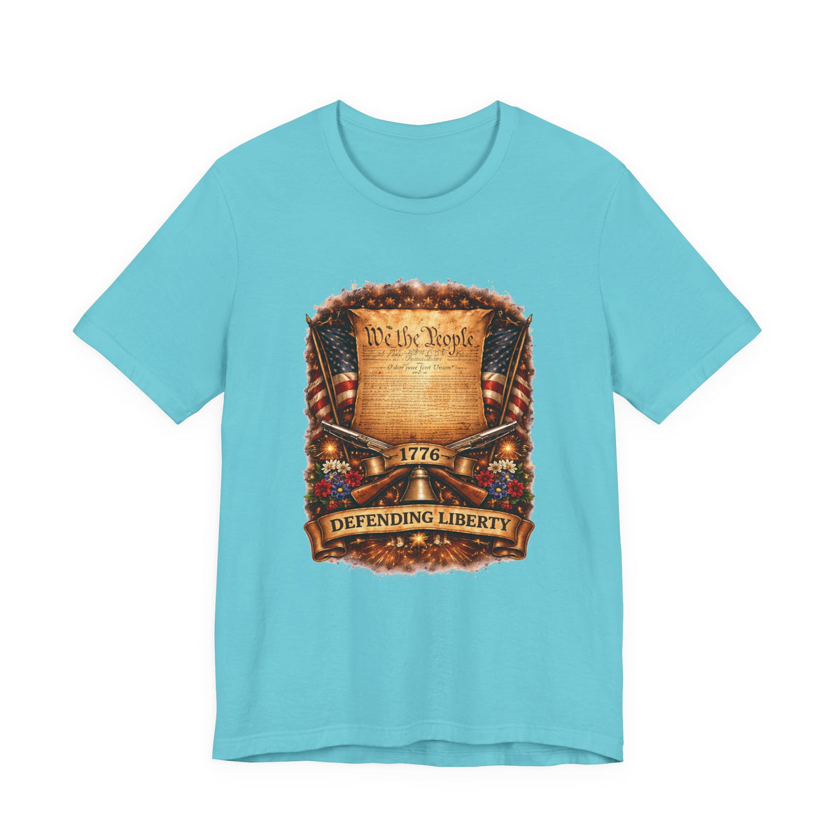 Patriotic "We the People" T-Shirt — Defending Liberty 1776 Tee