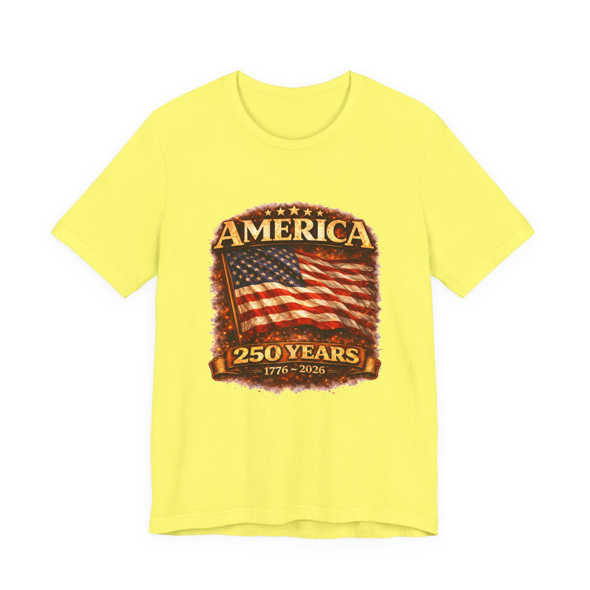 America 250 Years Flag T-Shirt – 1776–2026 Bicentennial Celebration Tee