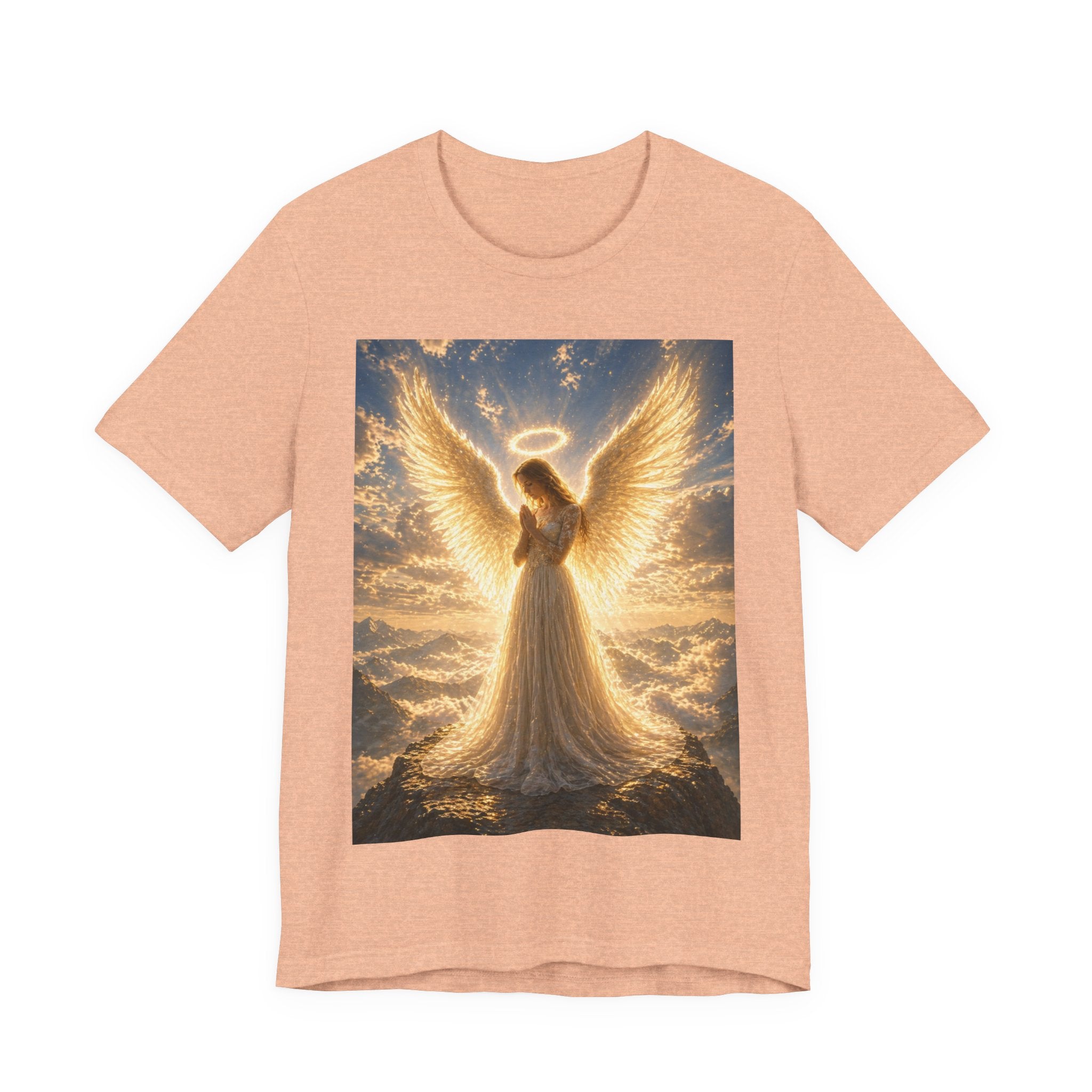 Angle praying Unisex Jersey Short Sleeve Tee
