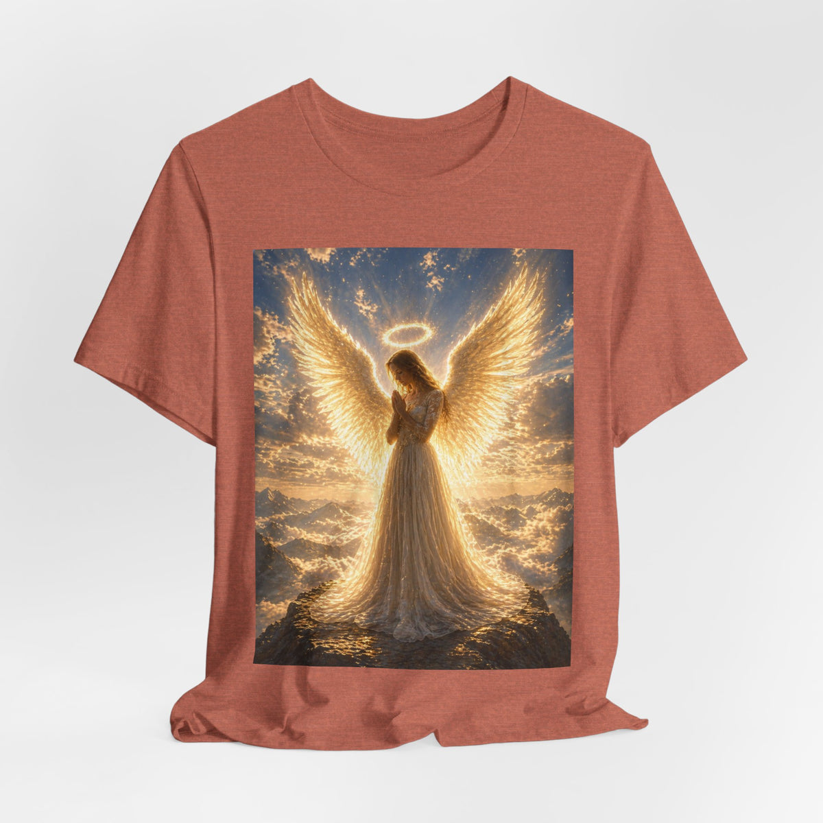 Angle praying Unisex Jersey Short Sleeve Tee