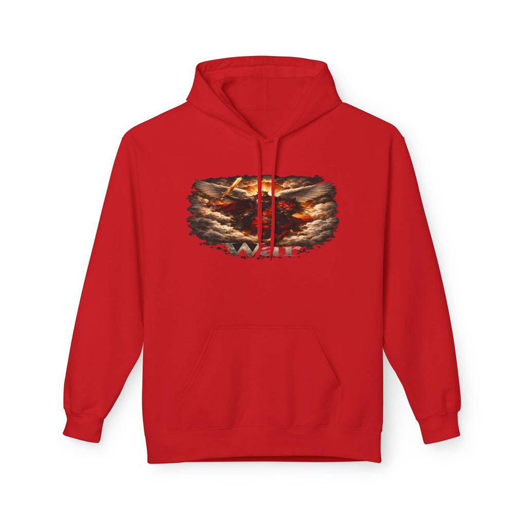 The red horse from Revelation 6:3-4 the horseman of war the second seal opened by the Lamb if God- Graphic Pullover