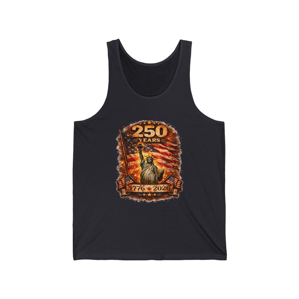 250 Years Statue of Liberty Tank Top — 1776–2026 Patriotic Anniversary Tank