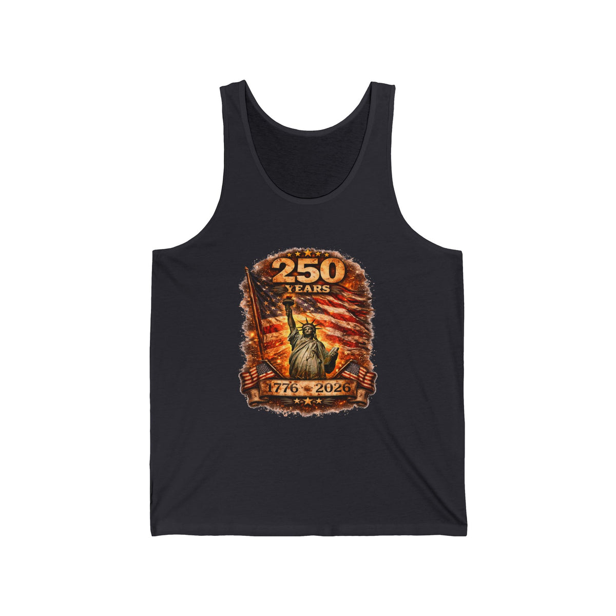 250 Years Statue of Liberty Tank Top — 1776–2026 Patriotic Anniversary Tank