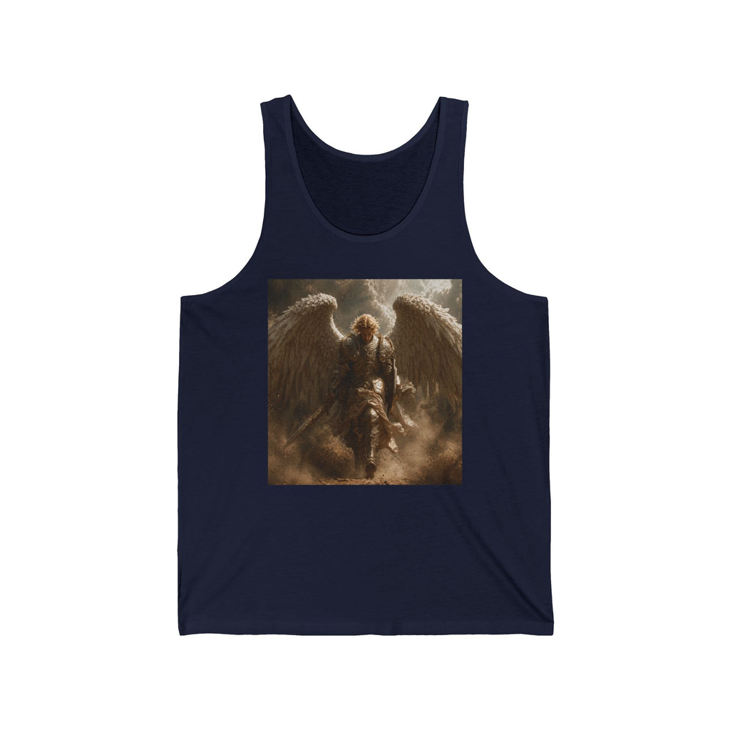 Angel Warrior Tank Top — Ethereal Winged Guardian Graphic Tank