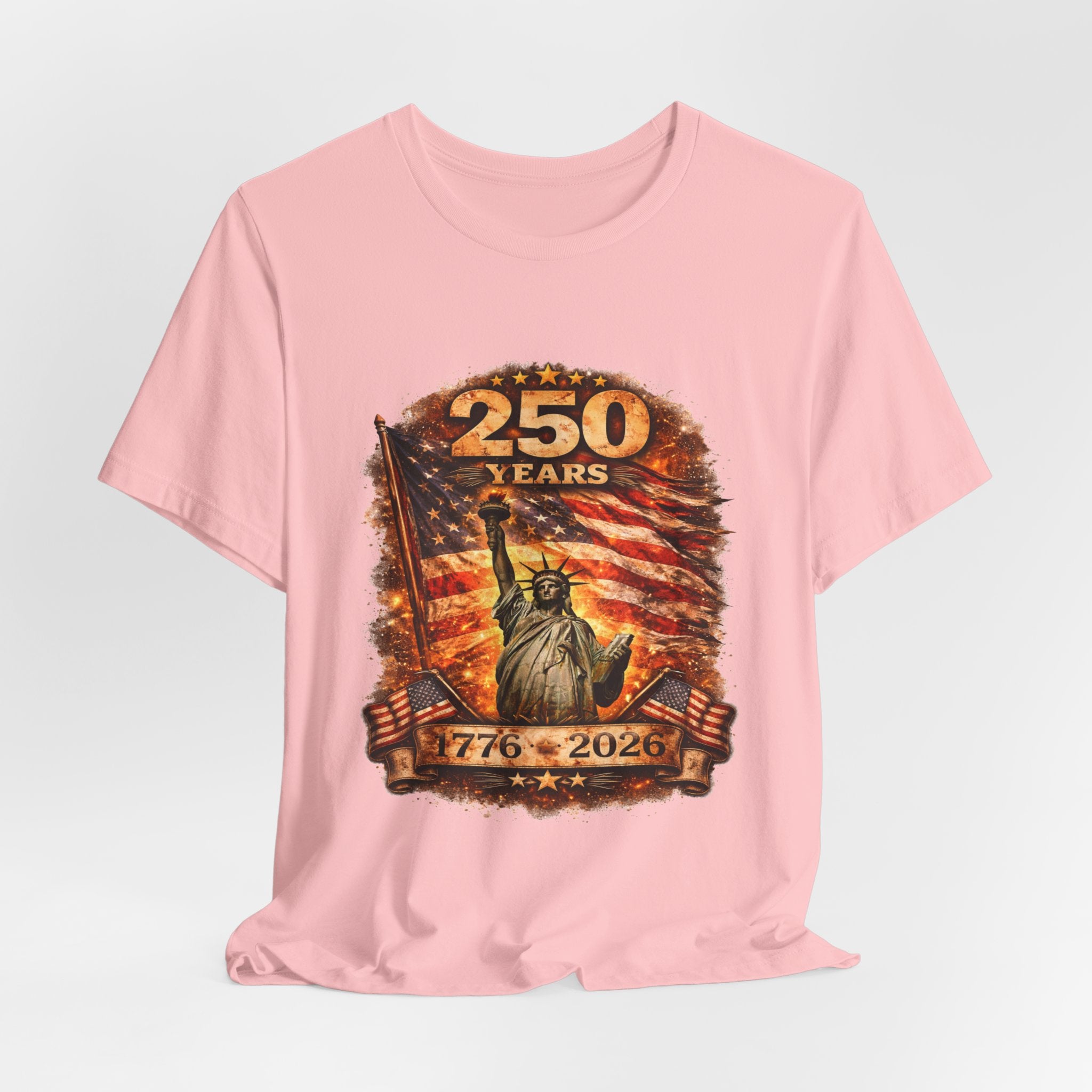 250 Years Statue of Liberty Tee — 1776–2026 Patriotic Anniversary Shirt