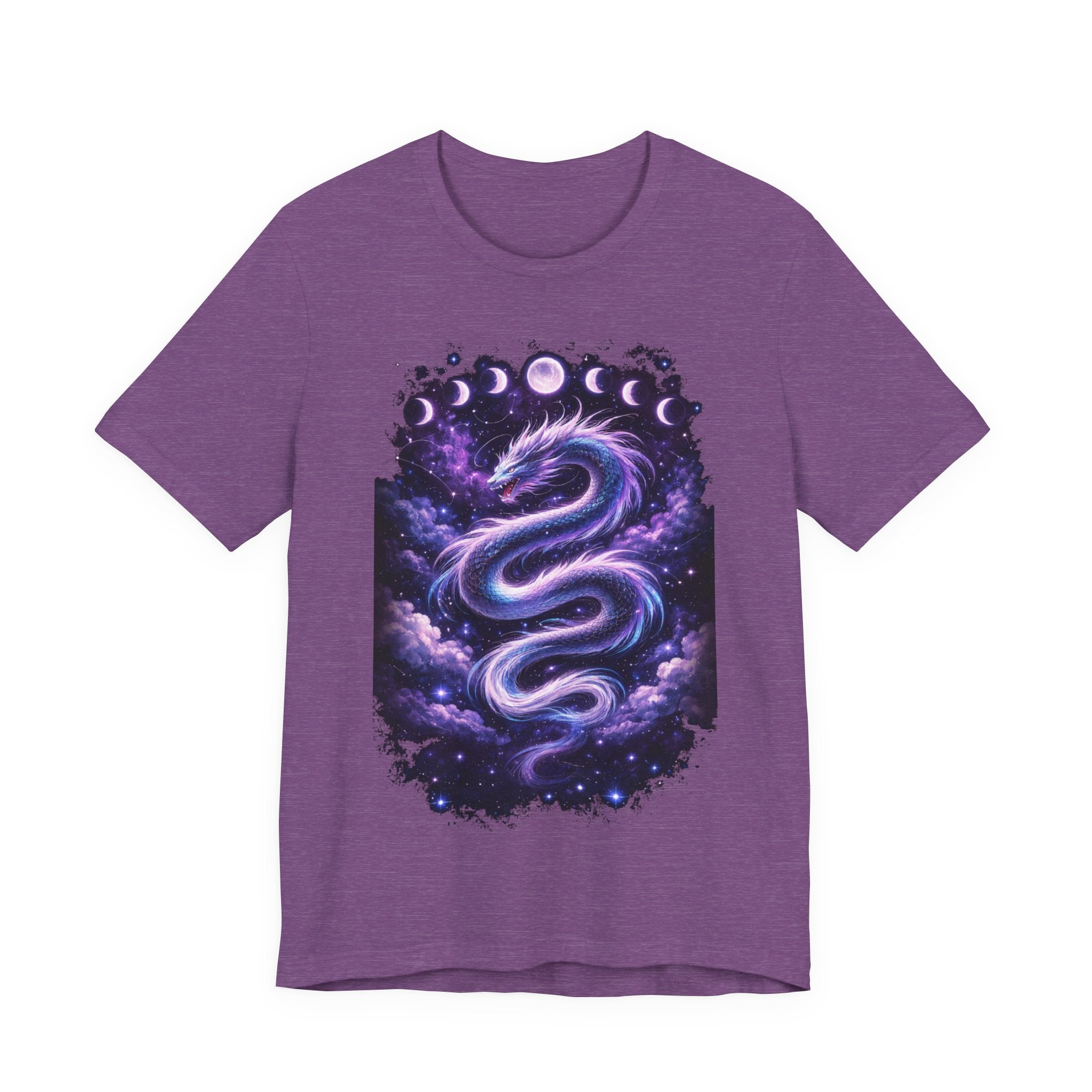 Mystic Moon Dragon T-Shirt — Cosmic Lunar Phases Tee