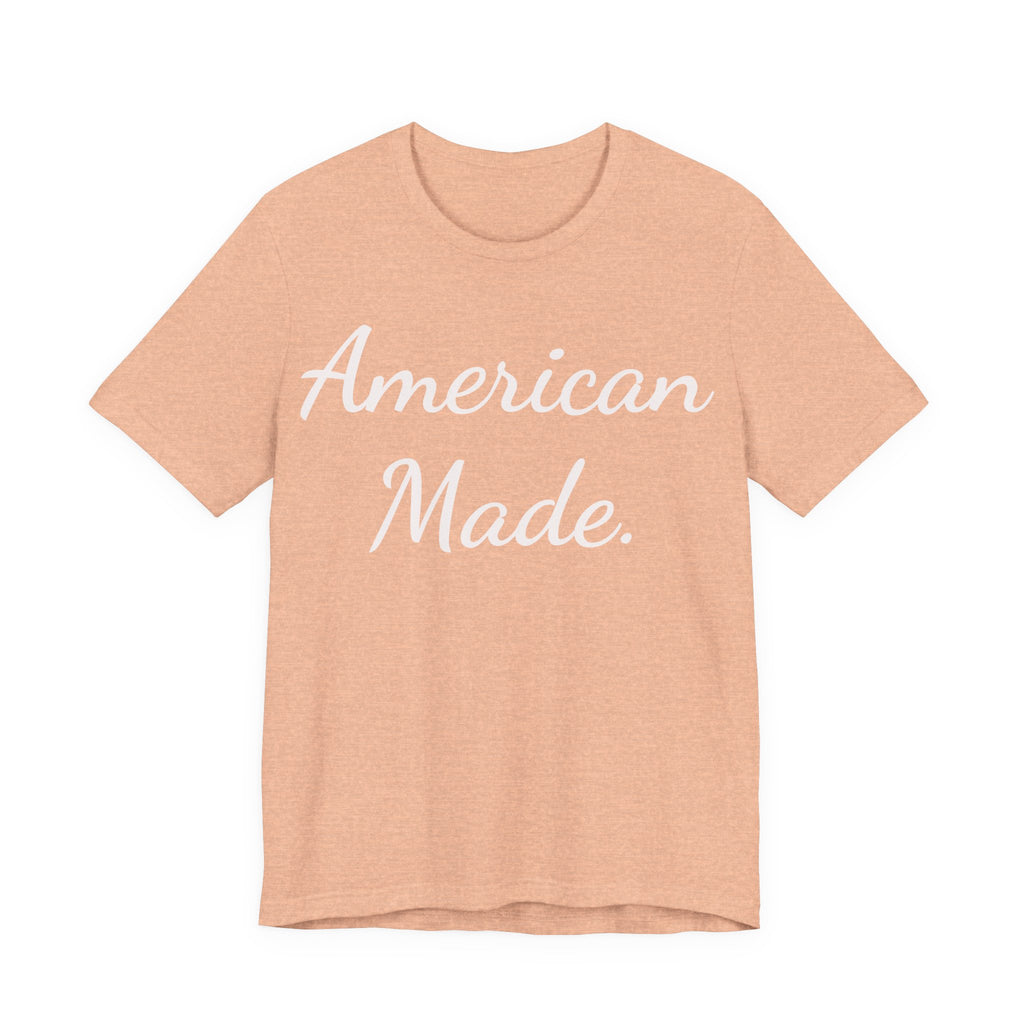 American Made T-Shirt — Patriotic Script Tee