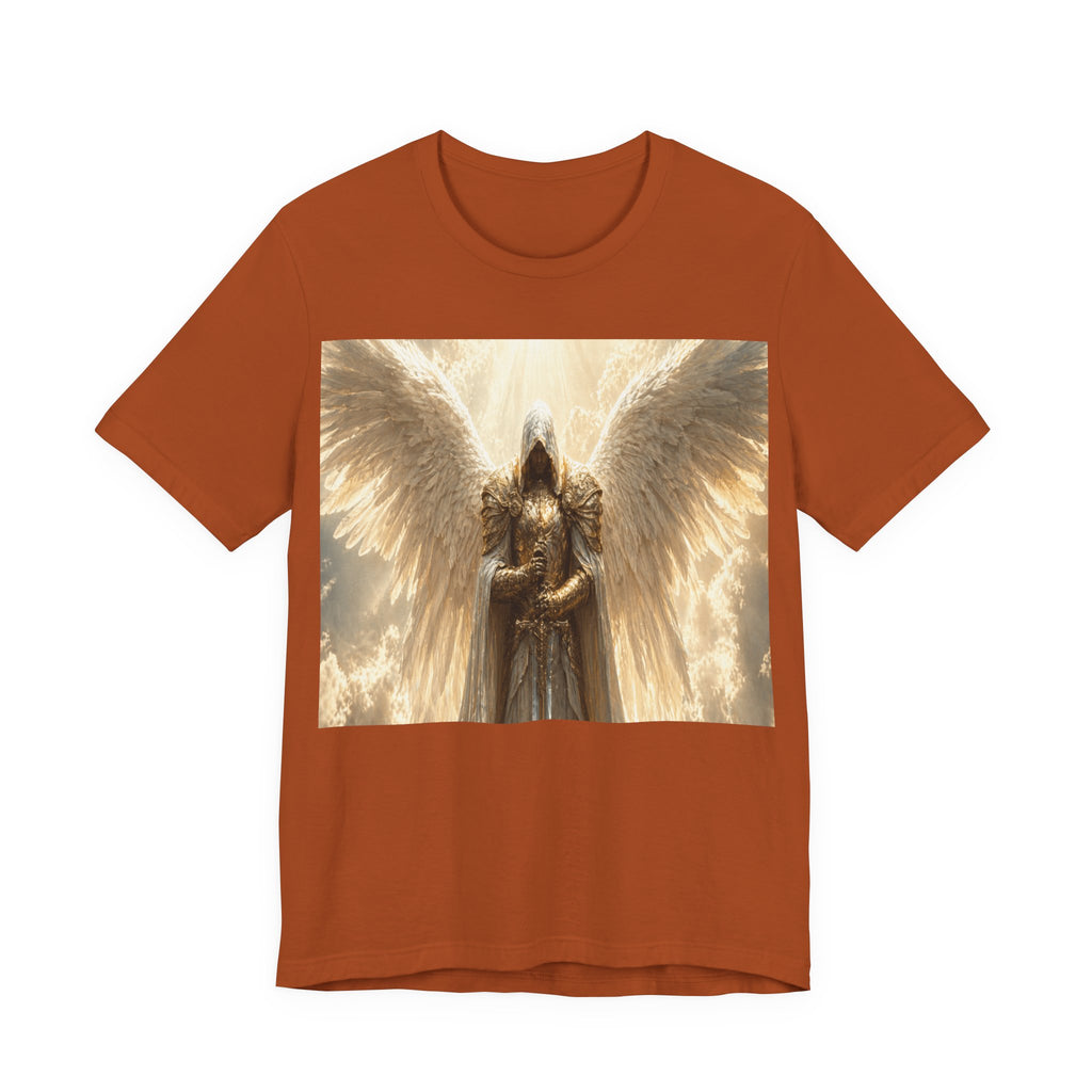Guardian Angel Graphic Tee — Golden Archangel Design
