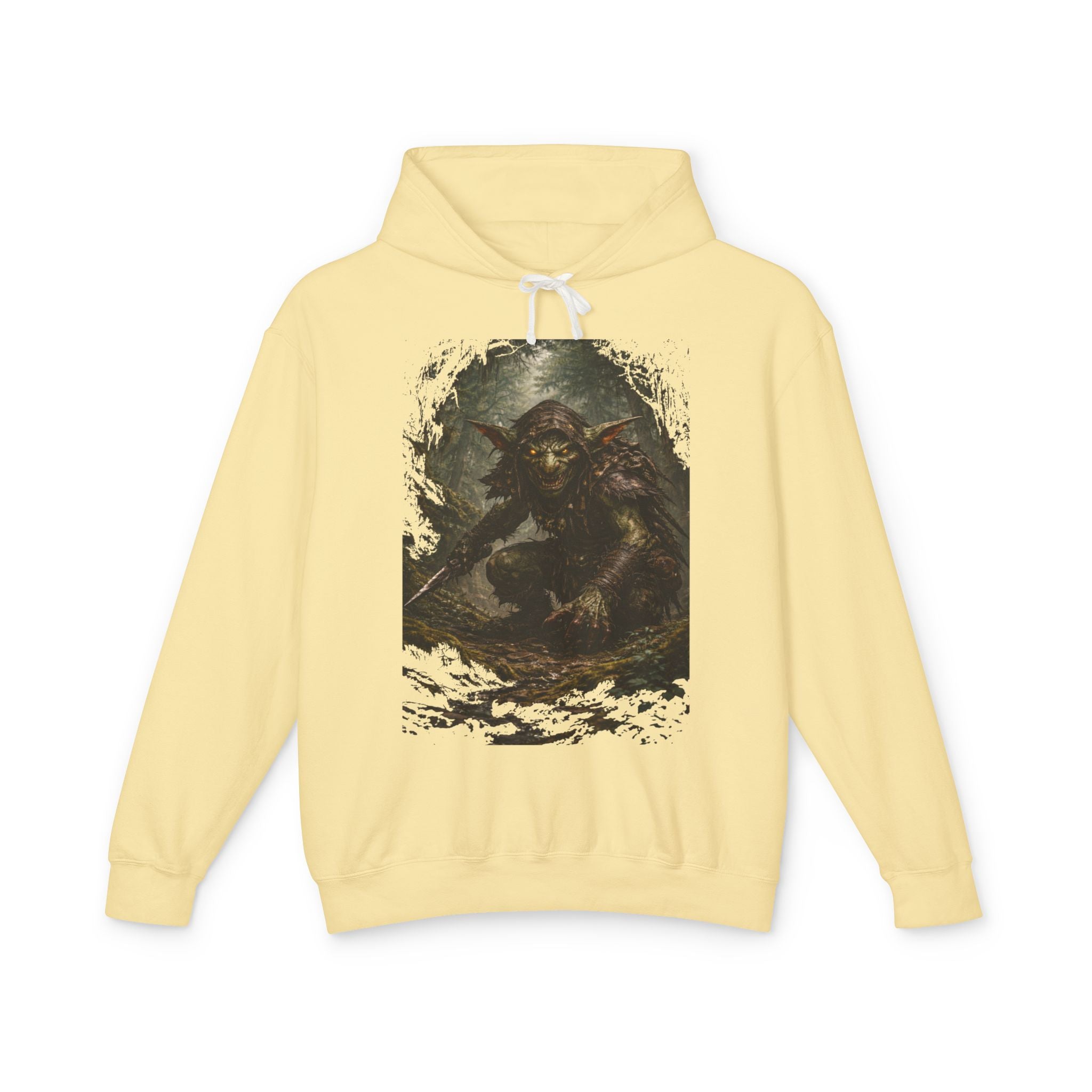 Goblins Creature of the Swamp Hoodie — Vintage Monster Graphic Pullover