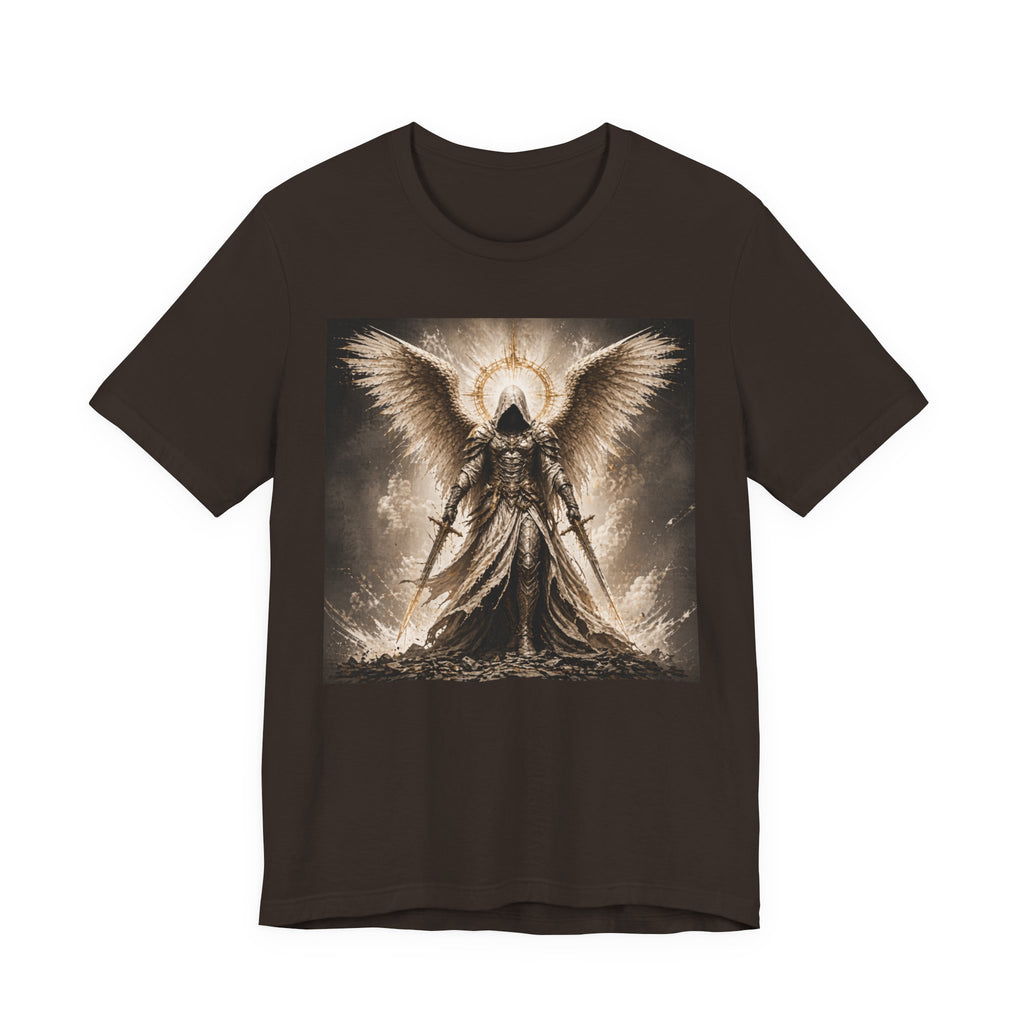 Angel Warrior T-Shirt — Gothic Archangel Graphic Tee