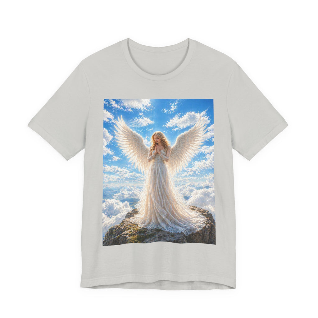 Angel Wings T-Shirt — Serene Guardian Angel Graphic Tee