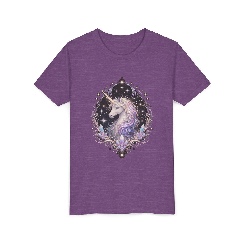 Youth Unicorn Tee — Magical Sparkle Design for Kids