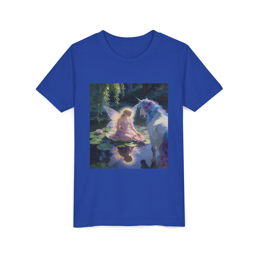 Youth Tee — Fairy and Unicorn Magic Print
