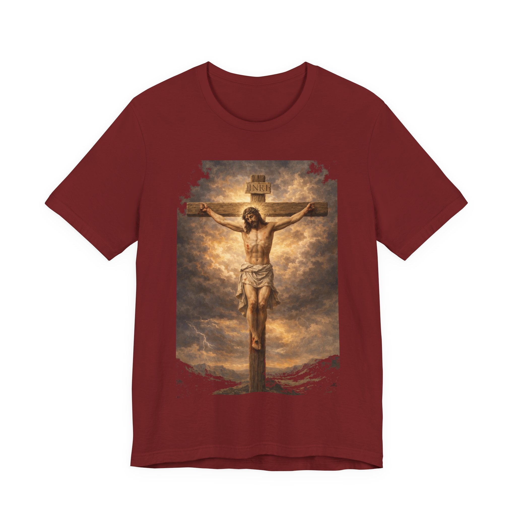 Crucifixion Jesus T‑Shirt — 3:16 Religious Christian Graphic Tee for Easter & Faith