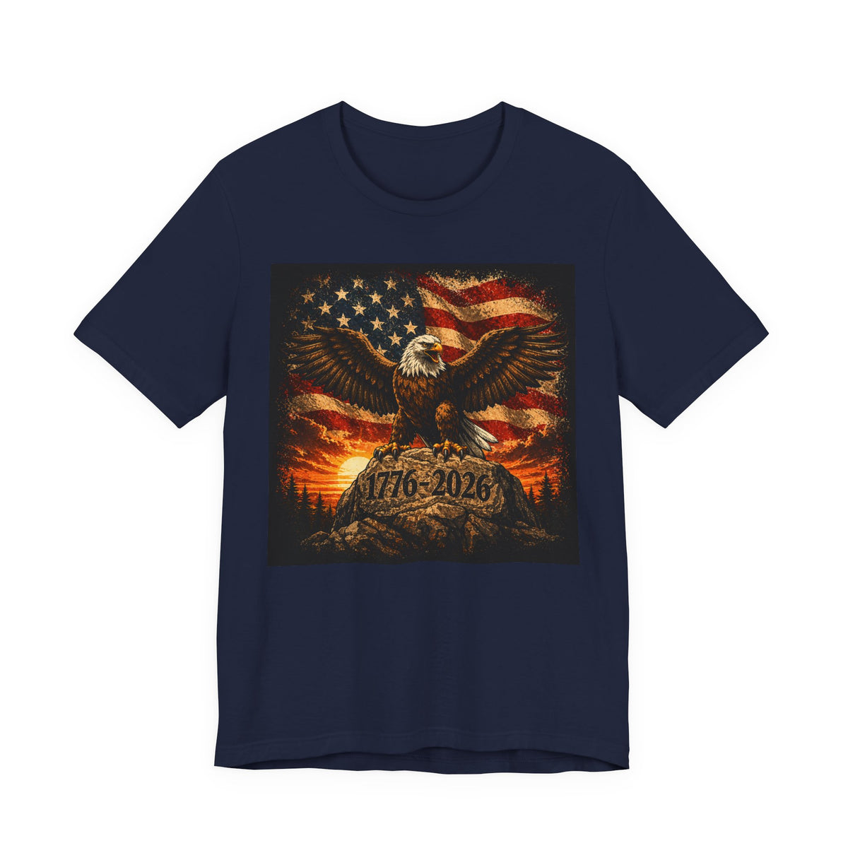 Patriotic Eagle 1776–2026 T-Shirt