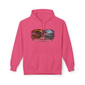 Skoll & Hati Norse Mythology Hoodie — Fire and Ice Wolves Graphic