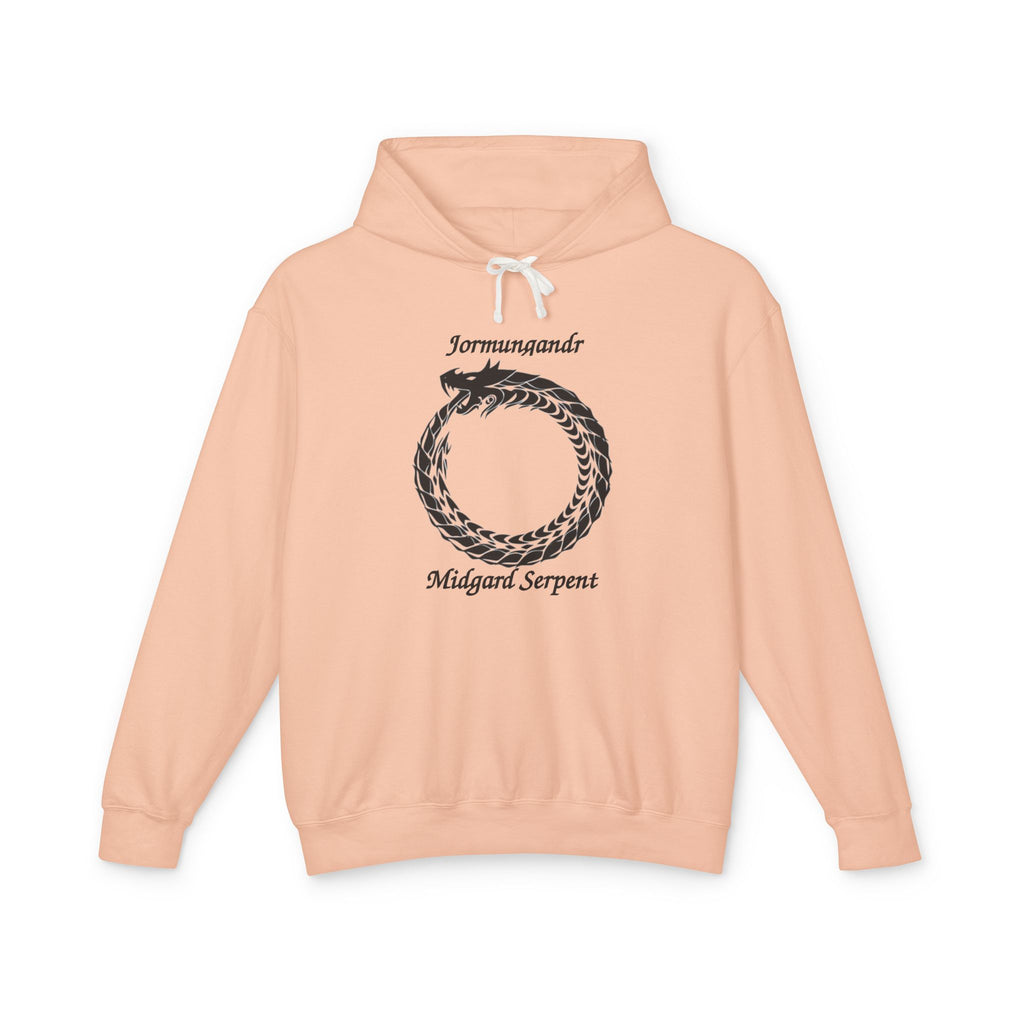 Jörmungandr Midgard Serpent Hoodie – Jormungandr Ouroboros Mythic Graphic Hoodie