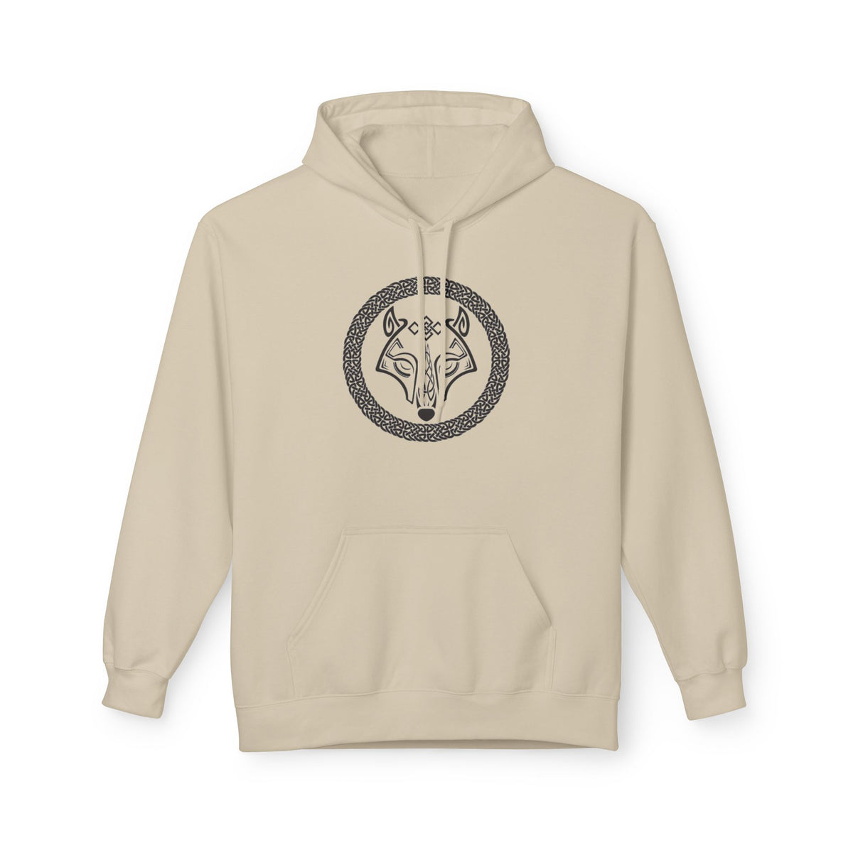 Wolf Rune Hoodie — Viking Wolf-The Wolf – A Symbol of Power, Destruction, and Loyalty