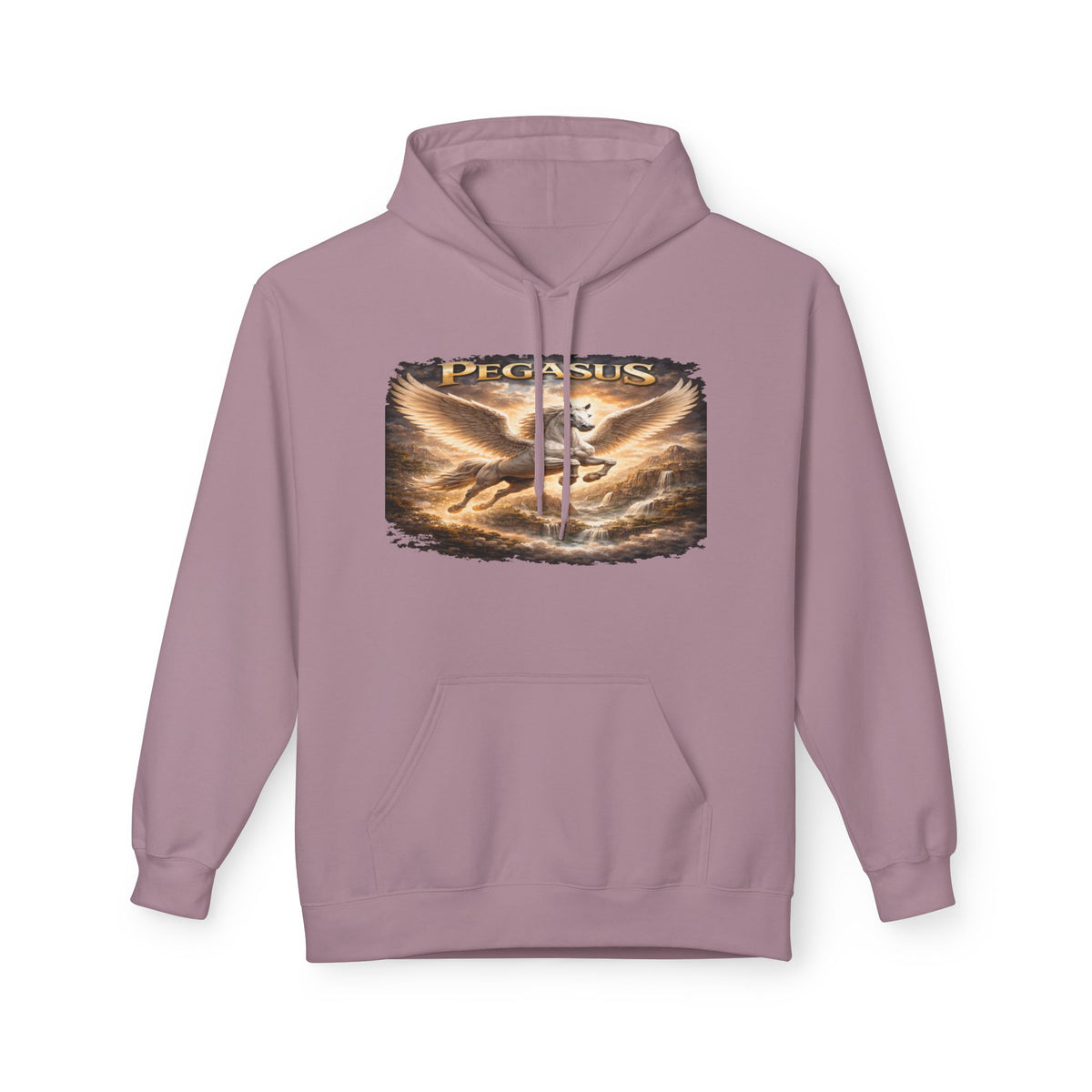 Pegasus Mythic Hoodie — Vintage Flying Horse Graphic