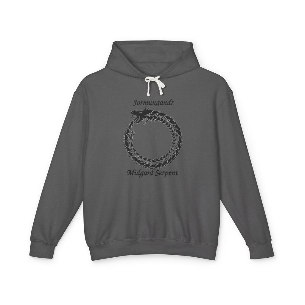 Jörmungandr Midgard Serpent Hoodie – Jormungandr Ouroboros Mythic Graphic Hoodie