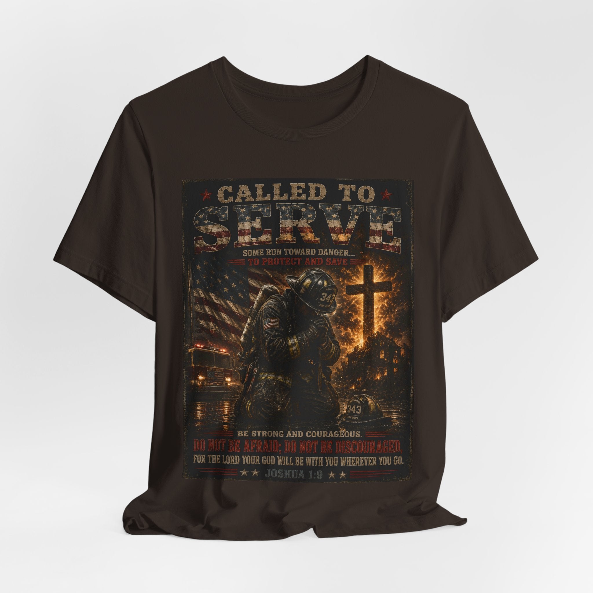 Called to Serve Graphic Tee — Military Christian Prayer T-Shirt