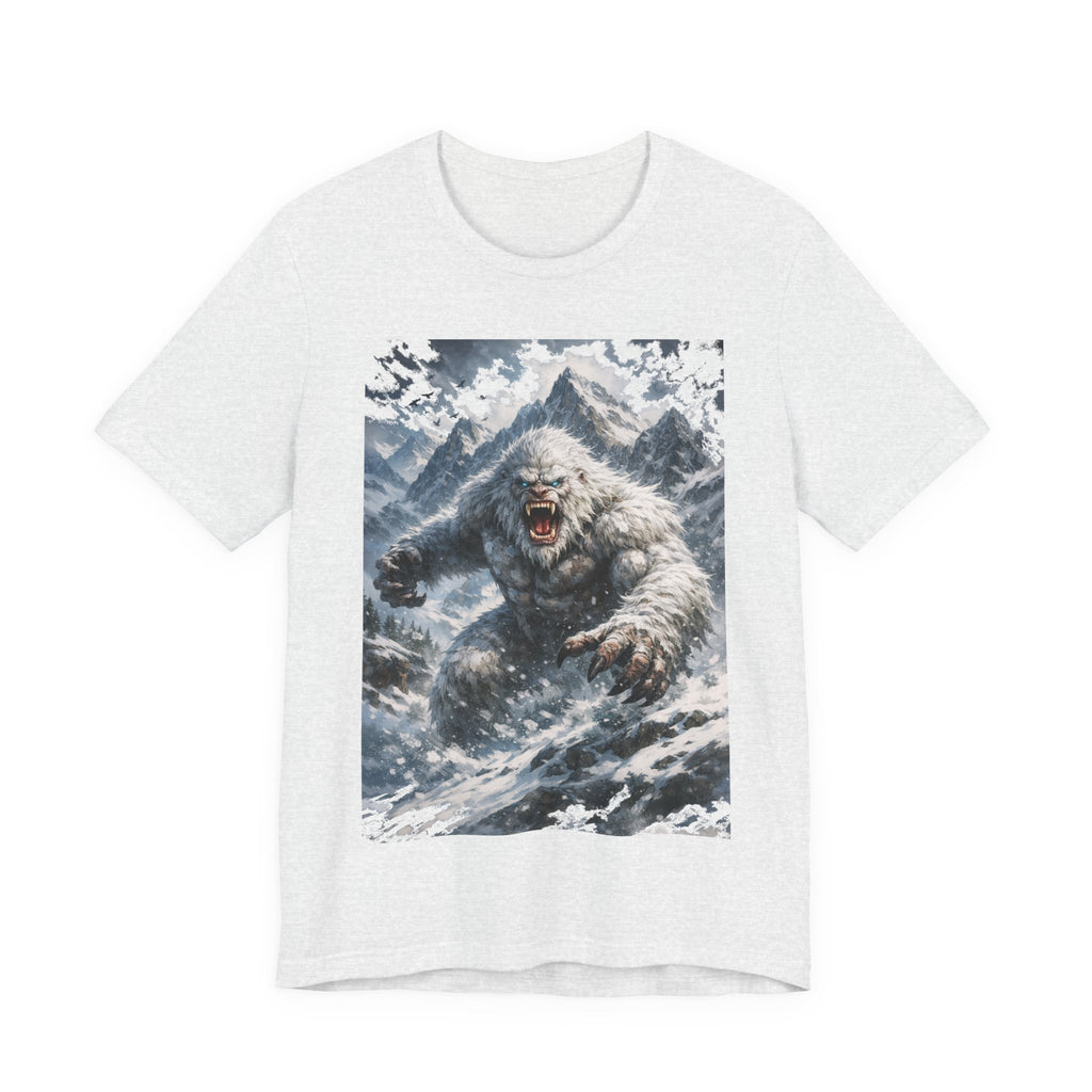 Yeti Monster Tee — Snowy Mountain Sasquatch Graphic T-Shirt