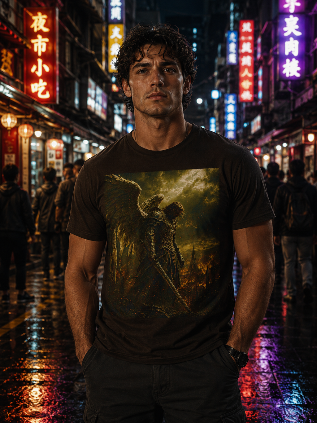 Angel of Vengeance Graphic Tee —  Angel T-Shirt