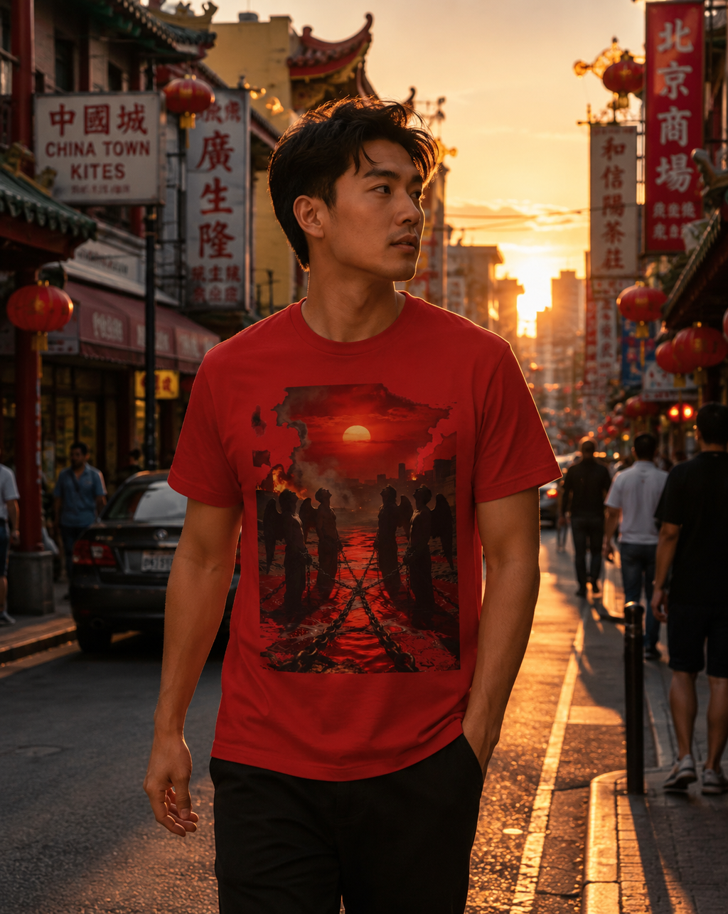 Revelation 9 reveals four fallen angels bound in the Euphrates River, awaiting God’s appointed time to bring judgment.T-Shirt —
