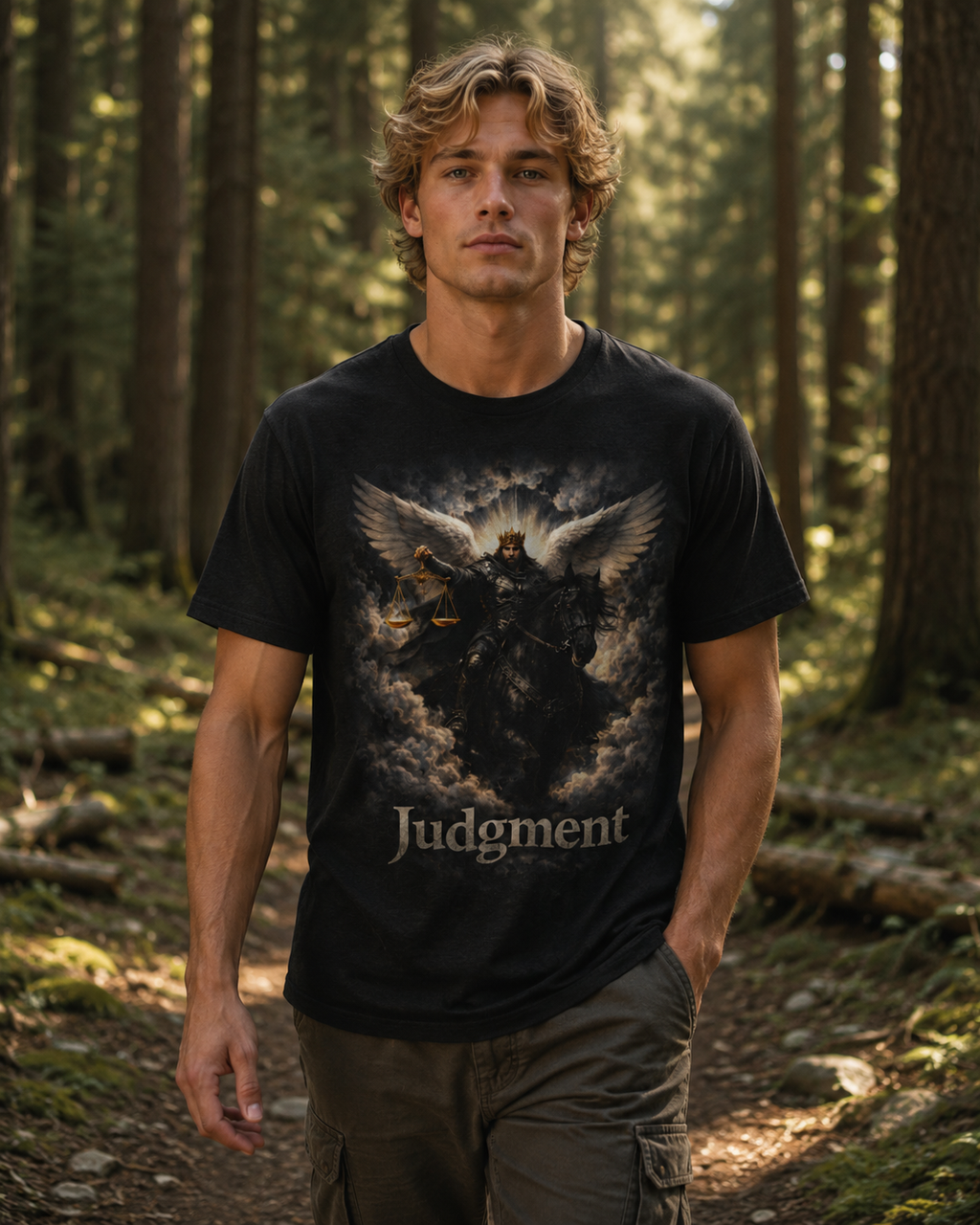 The black horse from Revelation 6:5-6! One of the four horseman! Tee